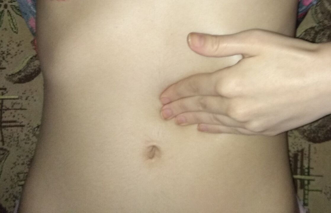 Gezonde maag na behandeling met NEOflorax-capsules