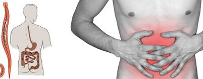 symptomen van parasieten in het menselijk lichaam